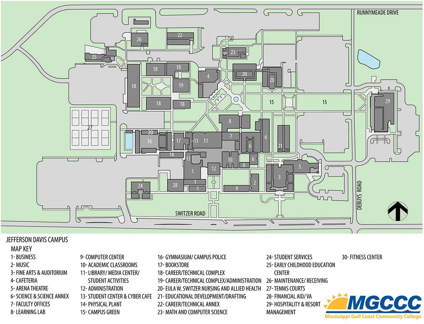 Zip Code Map Mgccc Perkinston Campus Map