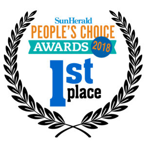 Sun Herald People's Choice Award for First Place emblem