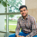 Nader Pahlevan seated at the HRM