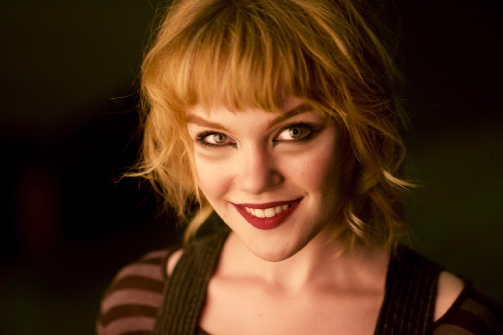 Headshot of Clair Milligan as the character Puck.