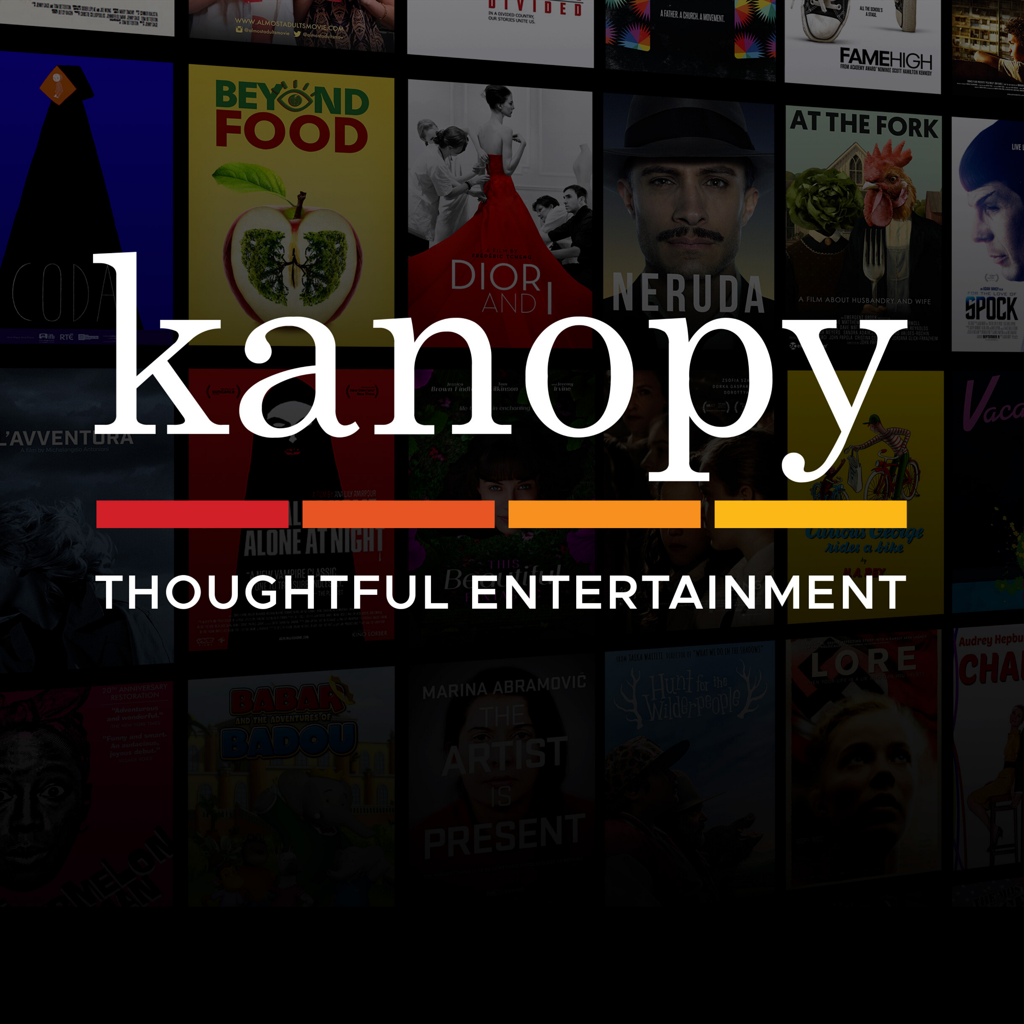 Kanopy. Thoughtful Entertainment.