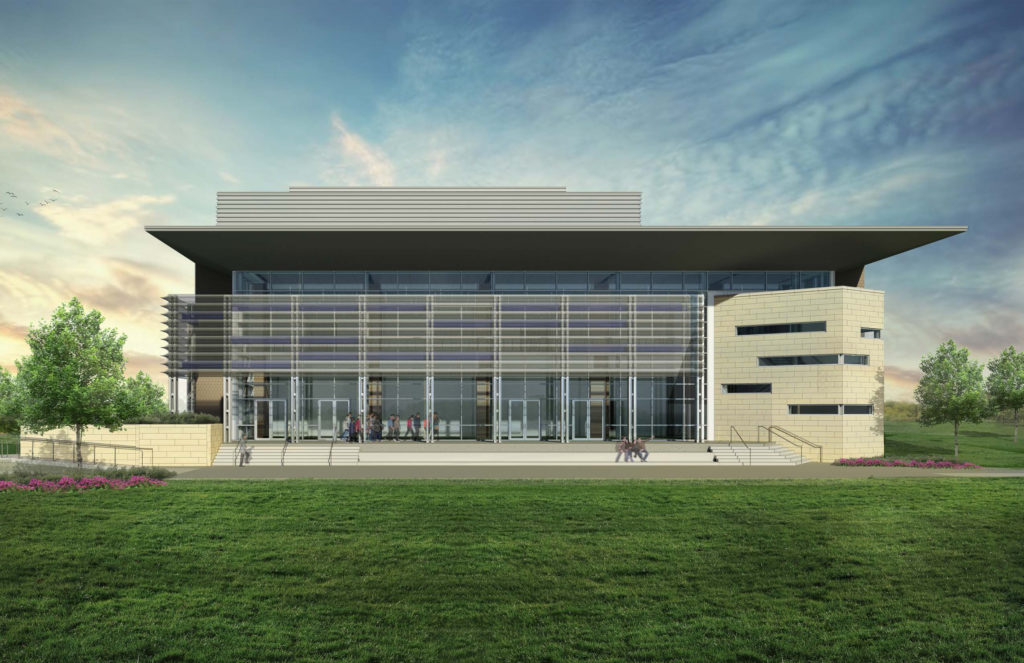 rendering of IMPAC building at Harrison County Campus