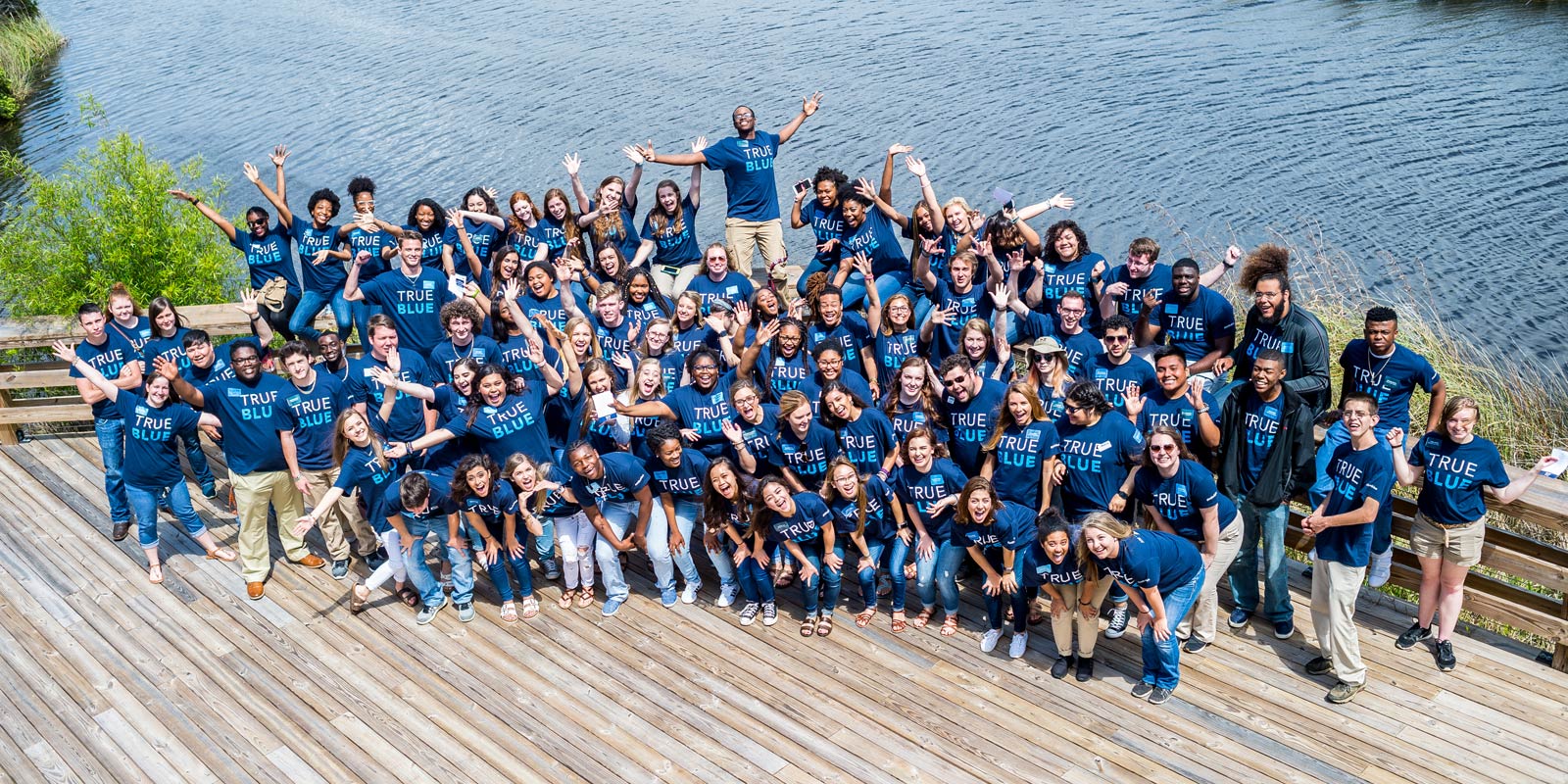 In the Blue Students