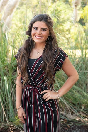 Sophomore Maid Taylor Jordan