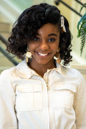 Freshman Maid Alexis Hughes