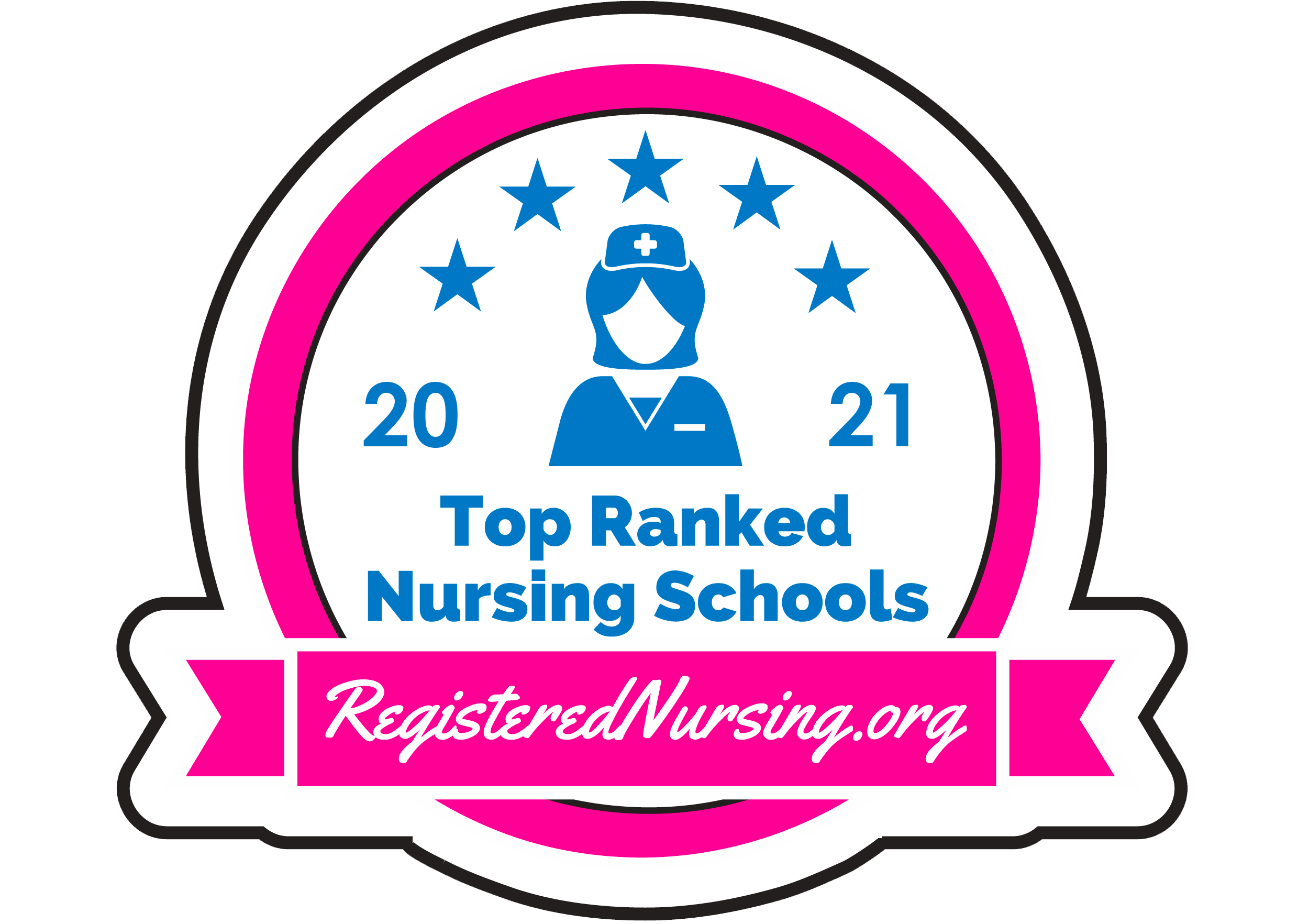 Top-Ranked Nursing badge