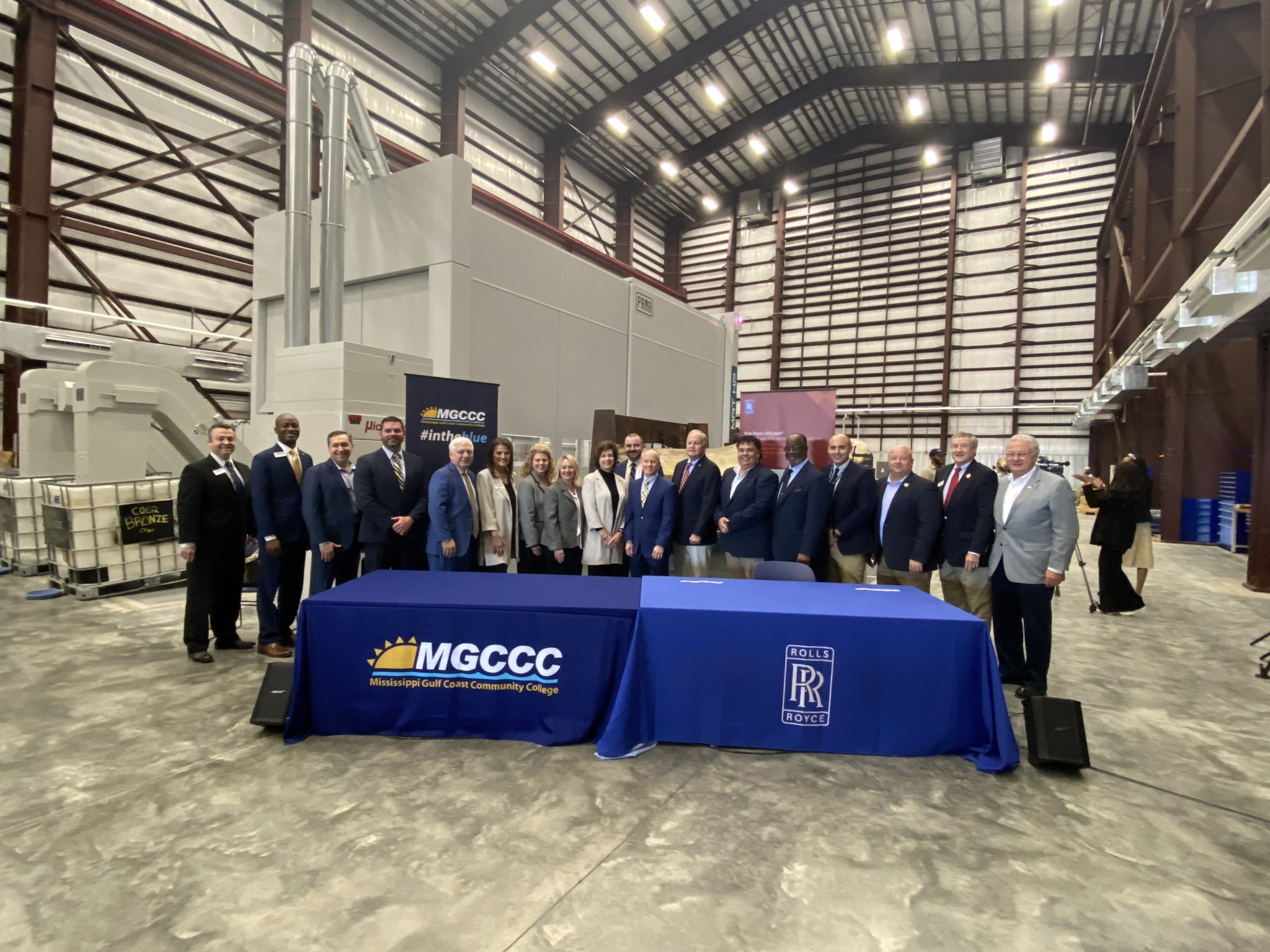 MGCCC and Rolls-Royce Marine North America sign apprenticeship