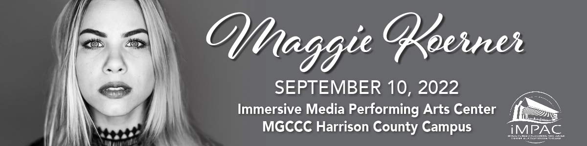 Get tickets for Maggie Koerner at iMPAC - Sept 10, 2022