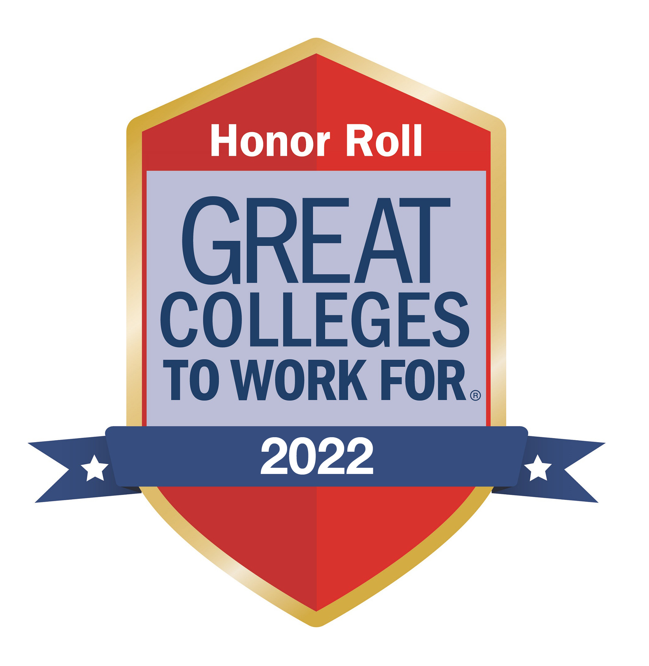 Great College to Work For Honor Roll logo