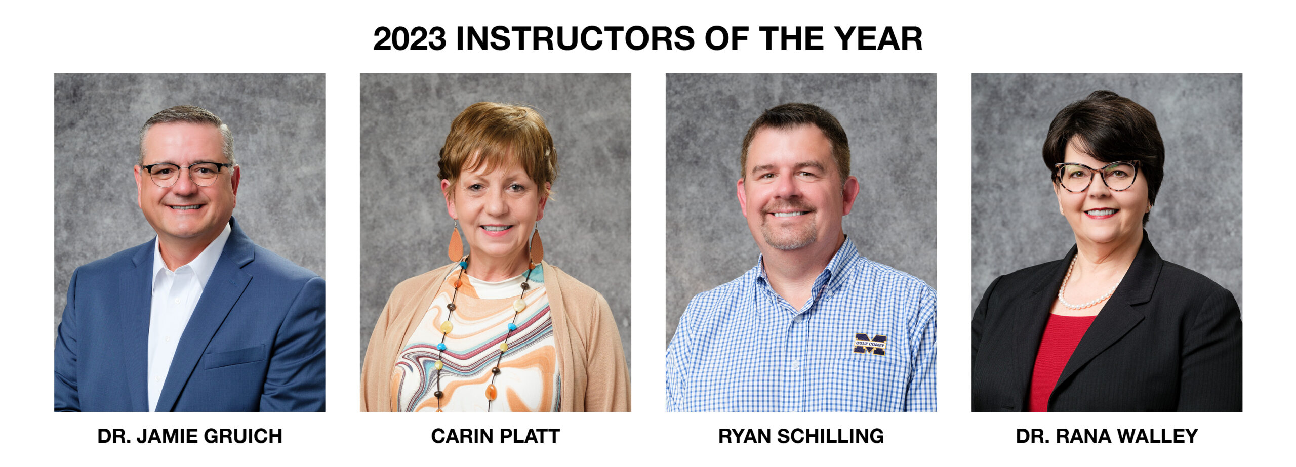 Instructors of the Year