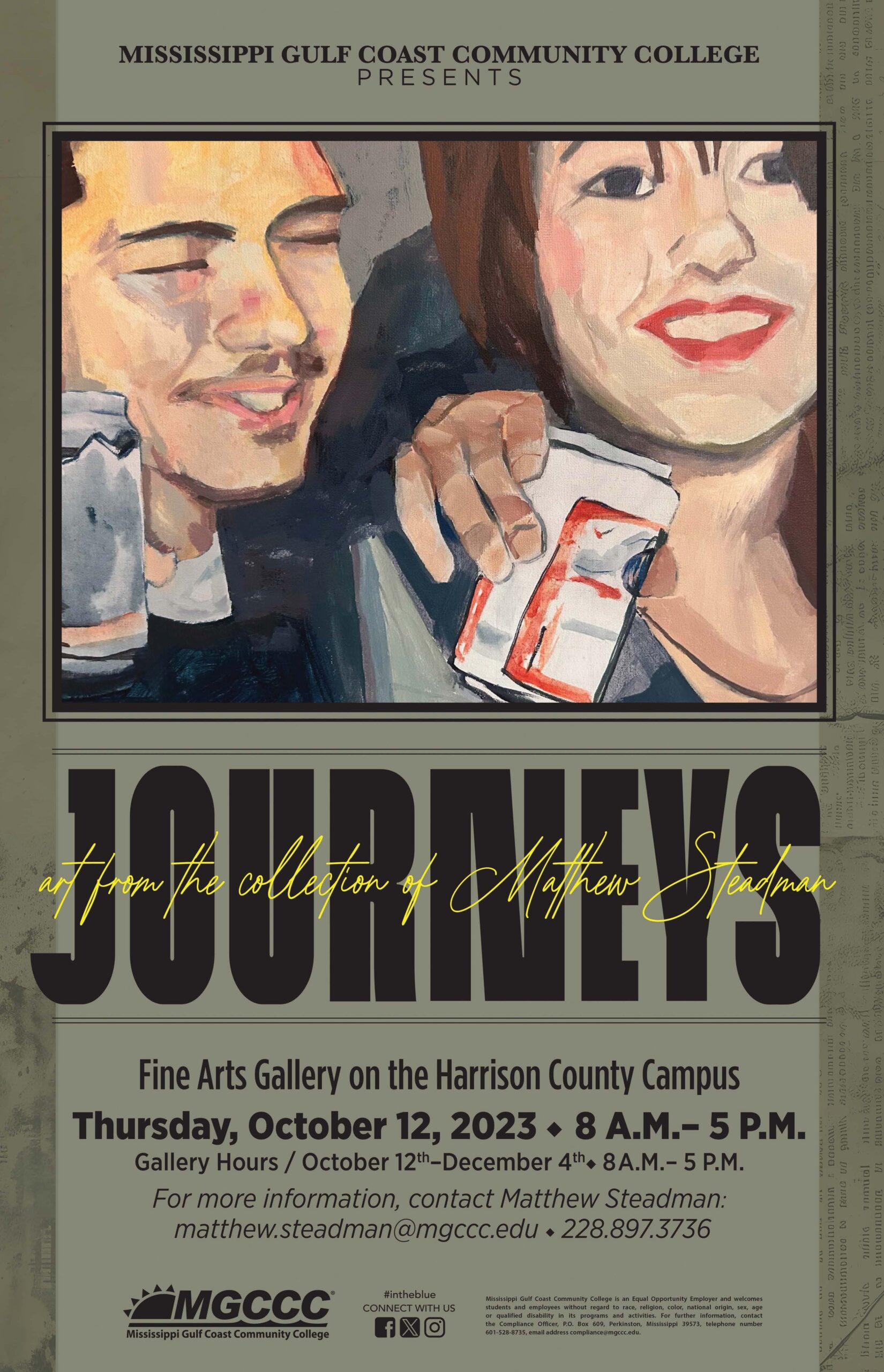 Journeys exhibit poster