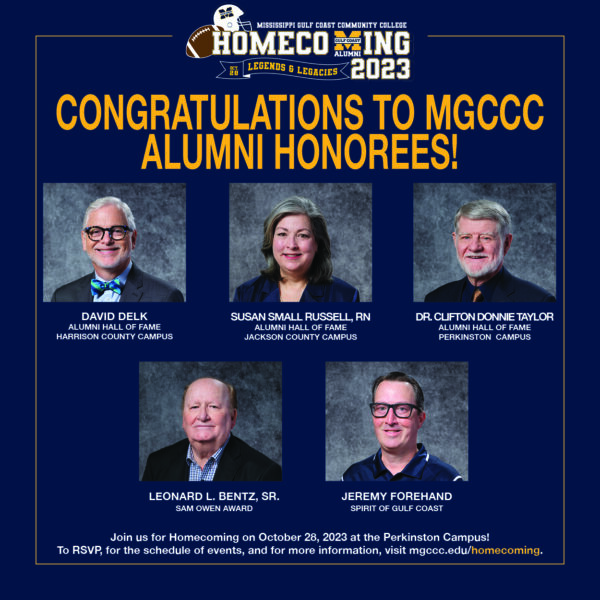 MGCCC Recognizes Alumni Hall Of Fame, Sam Owen, And Spirit Of Gulf ...