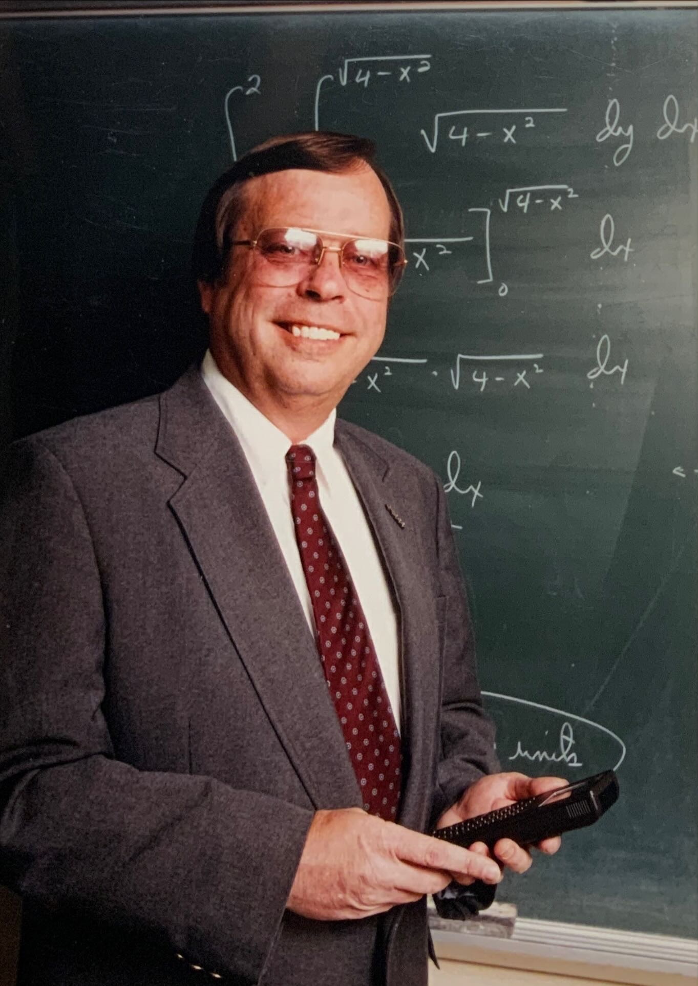 Raymond Tanner in the classroom at the JC Campus