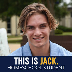 This is Jack, Homeschool Student