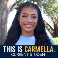 This is Carmella, Current Student