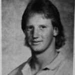 Gary Taylor portrait from 1985 yearbook.