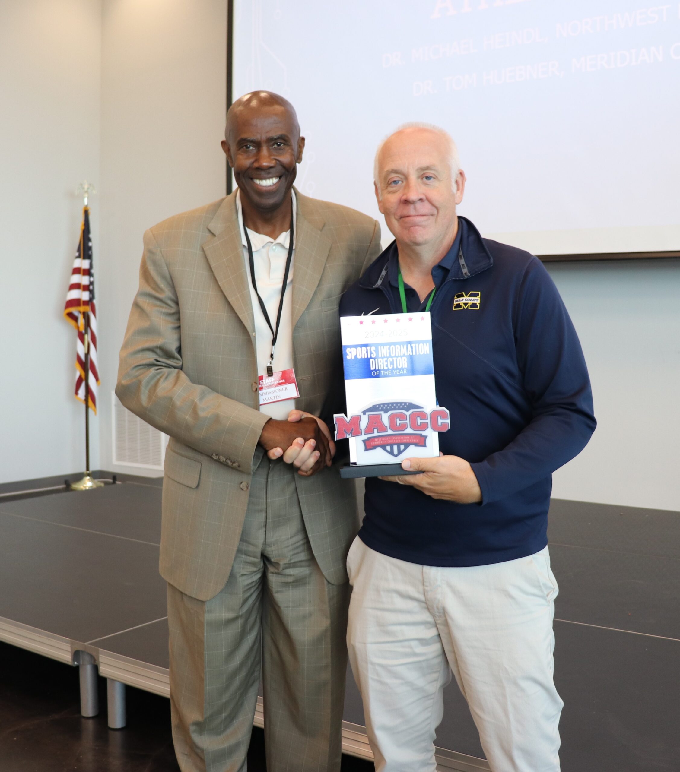 MGCCC’s Don Hammack named 2024-2025 MACCC Sports Information Director of the Year