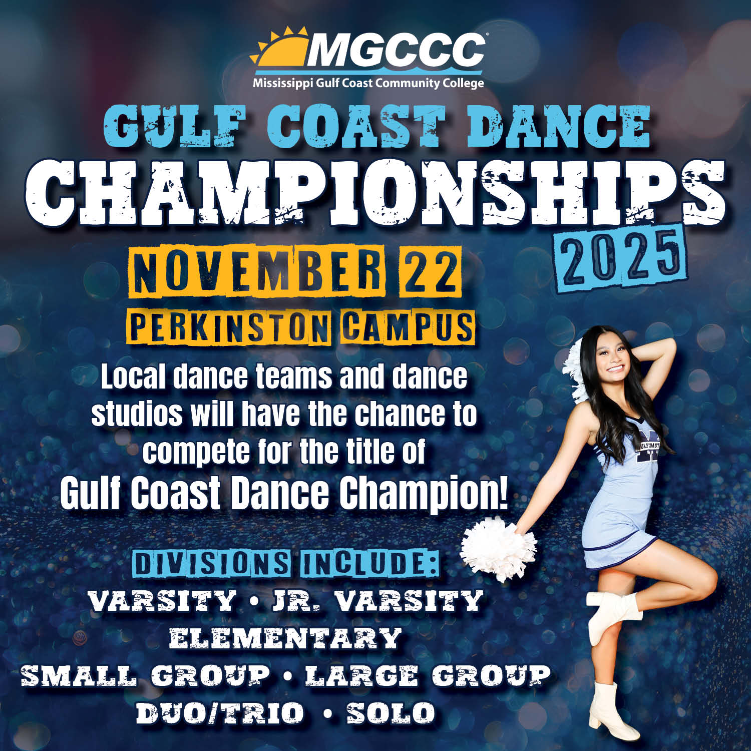 Gulf Coast’s premier dance competition returns to MGCCC this November