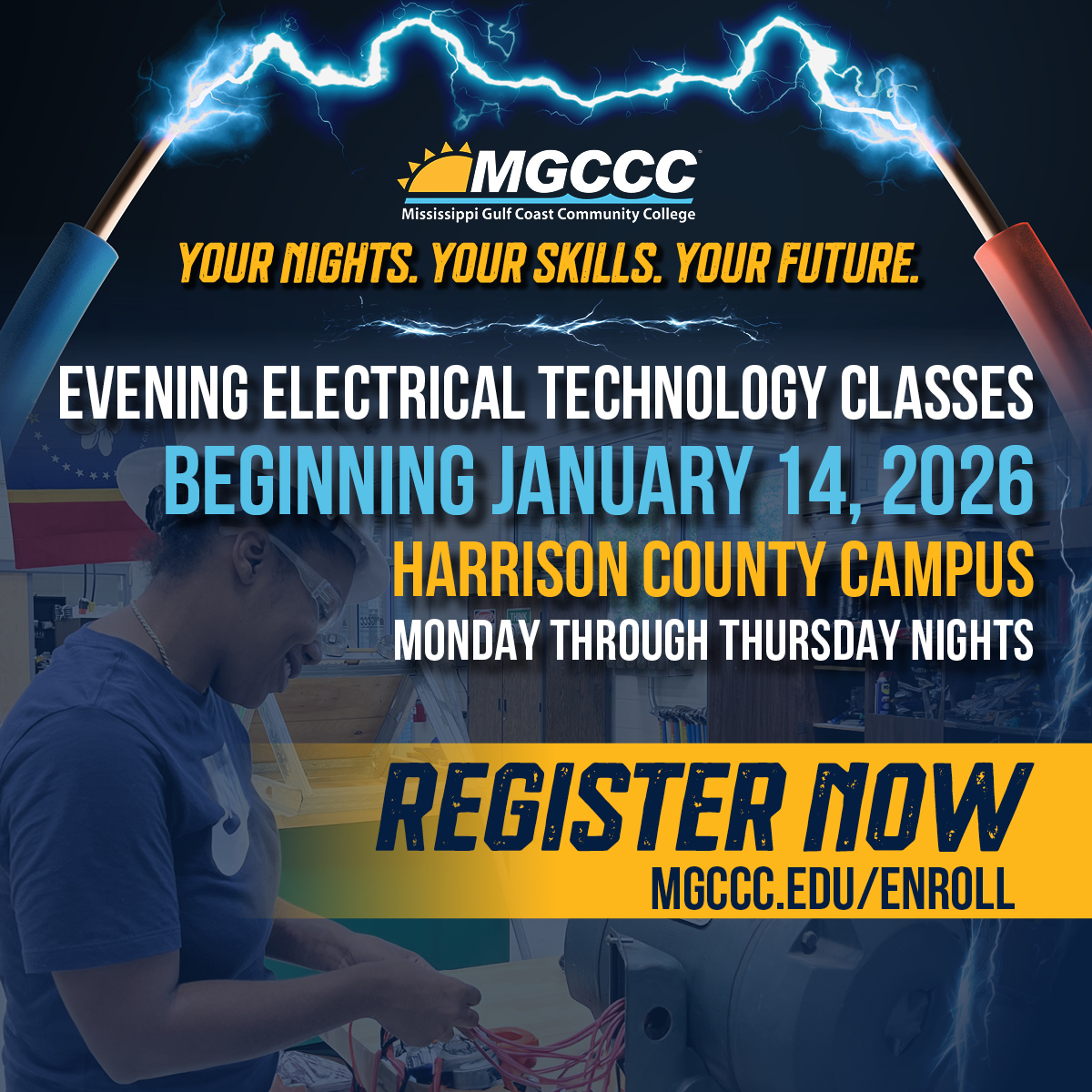 MGCCC launches new evening Electrical Technology program at Harrison County Campus