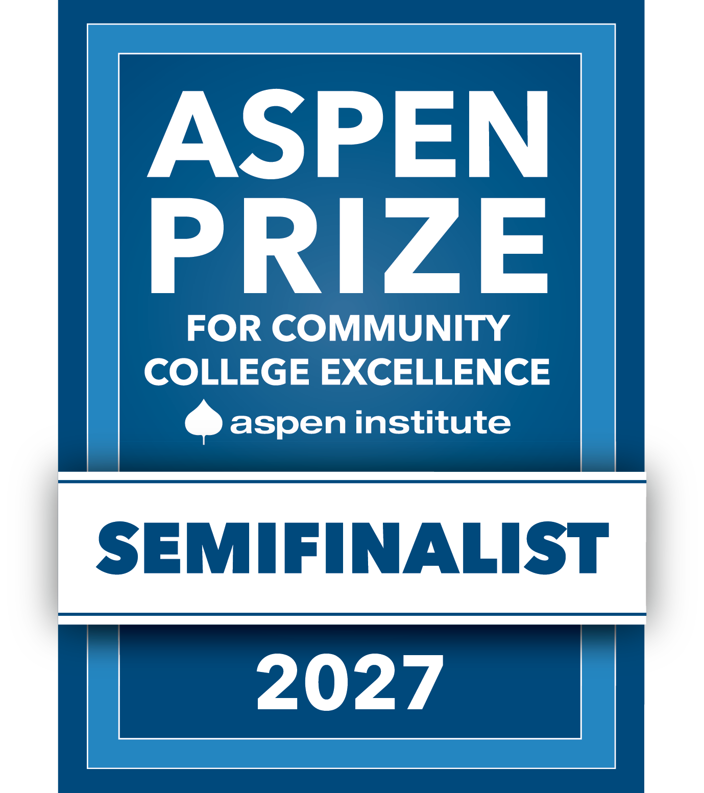 Aspen Semifinalist logo for 2027