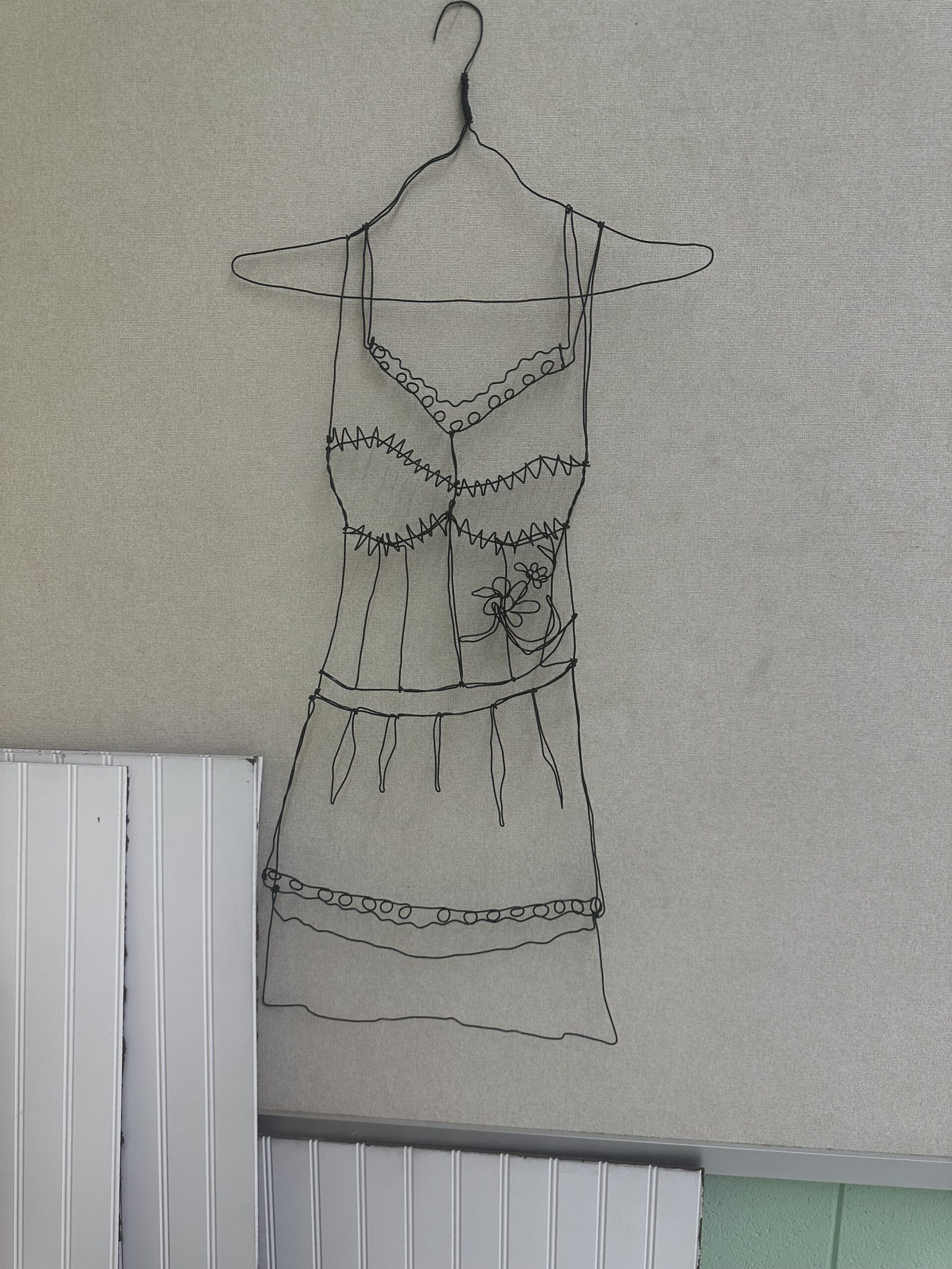 “Wire Dress.” By Emma Blair 