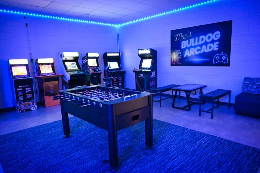 Arcade Room room in Denson Hall Student Center at MGCCC's Perk Campus