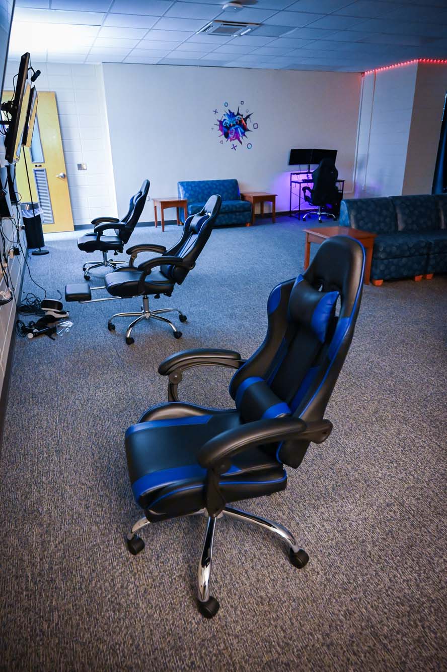 Game Room in Denson Hall Student Center at MGCCC's Perk Campus