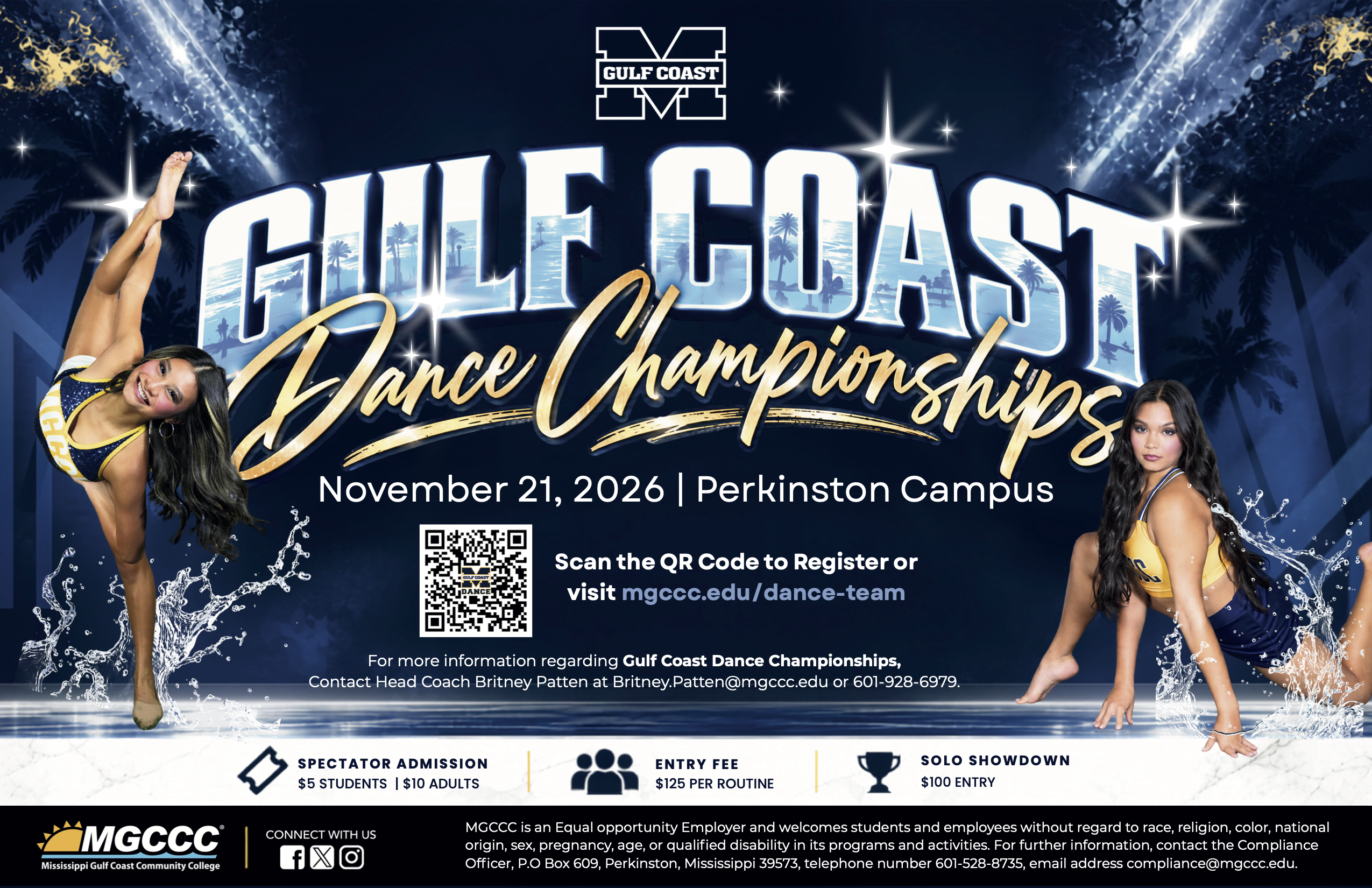 Gulf Coast Dance Championships return to MGCCC with new Solo Showdown