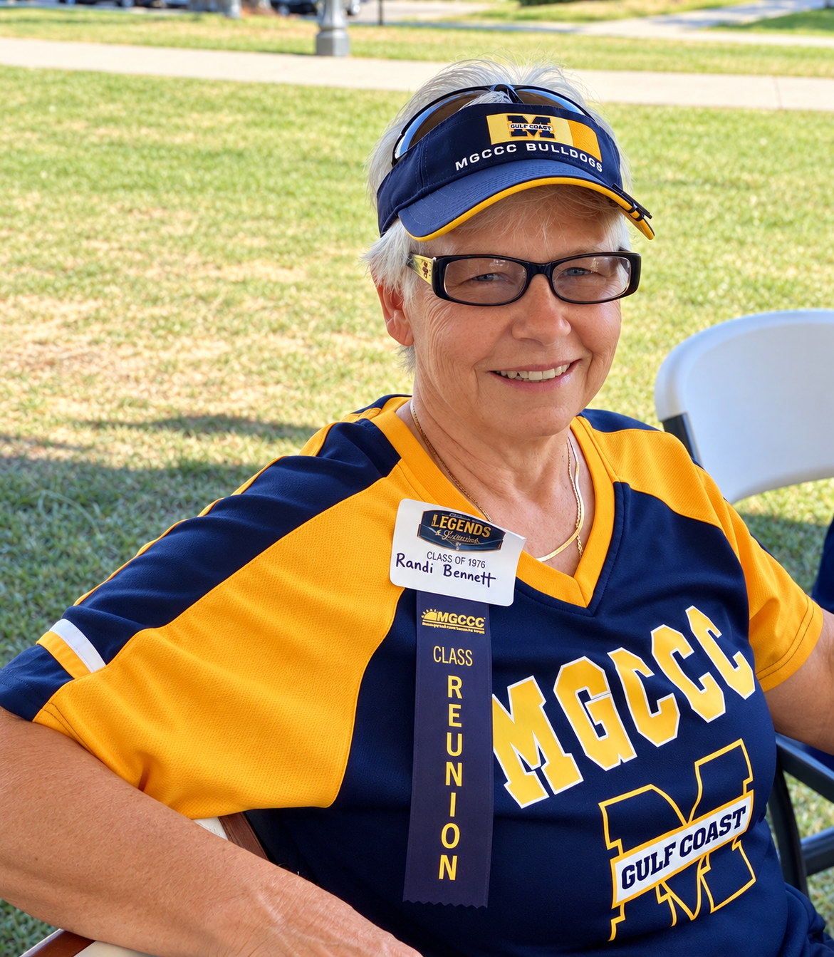 Randi Bennett sitting at Homecoming during 2026